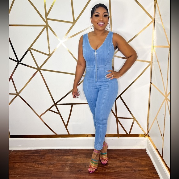 Pants - Jean Jumpsuit